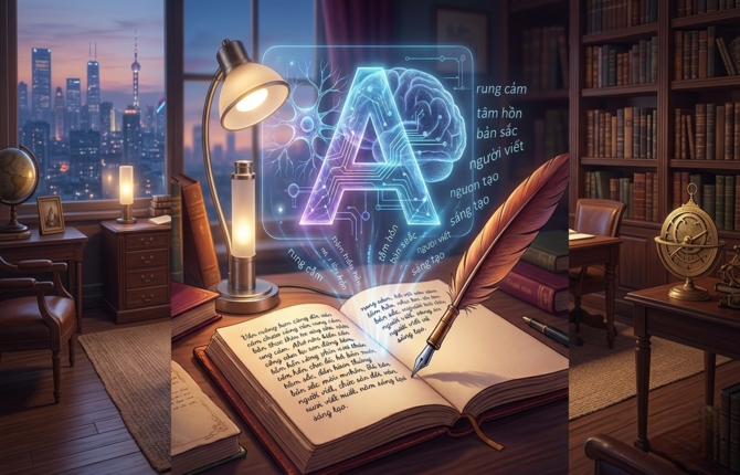 AI trong sáng tạo văn chương: Trợ lý hay đối thủ?